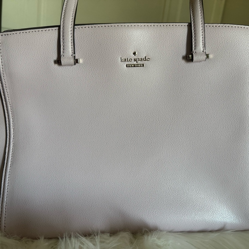 Kate Spade large satchel Lavender Tote Bag